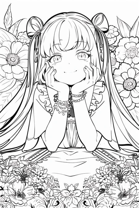 图片[17]-Anime Lineart / Manga-like线稿漫画风格模型-SDmodel