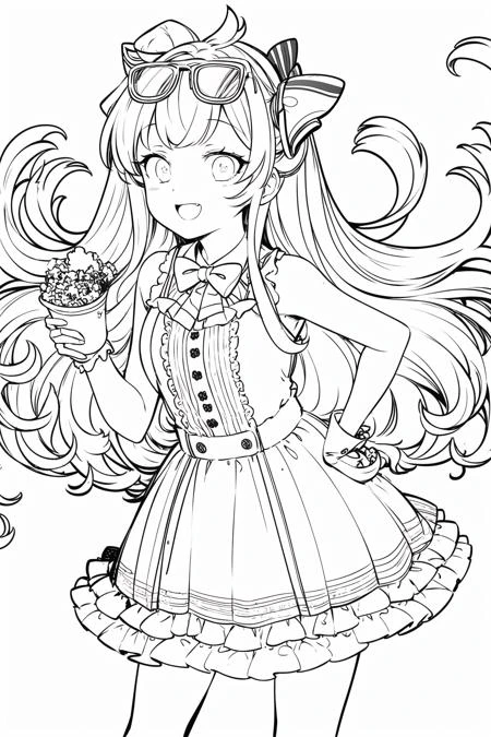 图片[13]-Anime Lineart / Manga-like线稿漫画风格模型-SDmodel