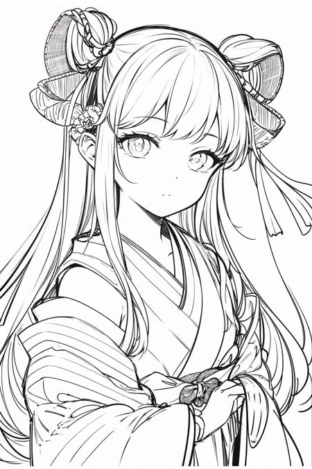 图片[9]-Anime Lineart / Manga-like线稿漫画风格模型-SDmodel