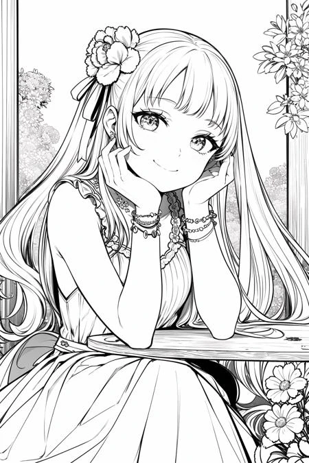图片[7]-Anime Lineart / Manga-like线稿漫画风格模型-SDmodel