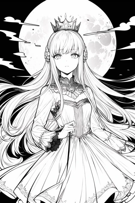 图片[5]-Anime Lineart / Manga-like线稿漫画风格模型-SDmodel