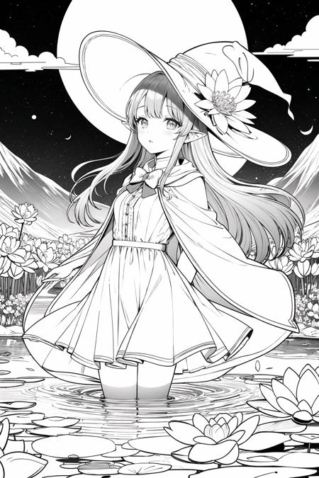 图片[2]-Anime Lineart / Manga-like线稿漫画风格模型-SDmodel