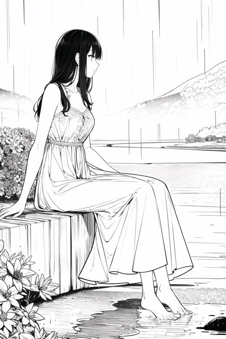 图片[1]-Anime Lineart / Manga-like线稿漫画风格模型-SDmodel
