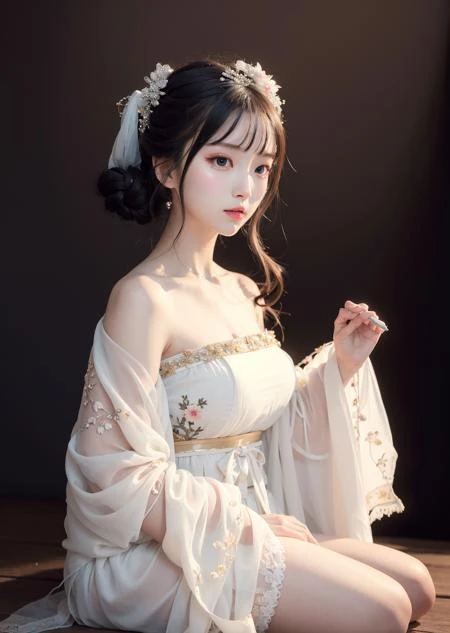 图片[4]-Elegant hanfu ruqun style汉服风格模型-SDmodel